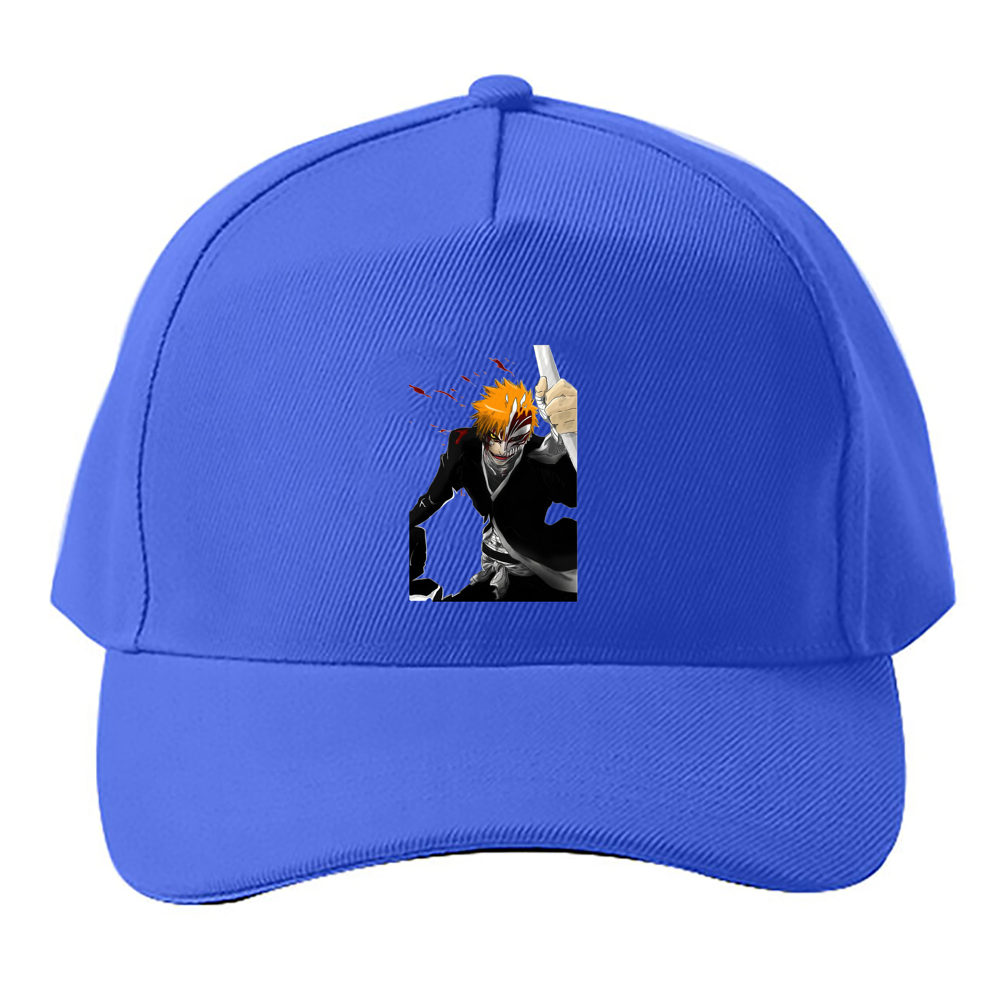 （画像用） ブリーチ 黒崎一護（くろさき いちご）BLEACH Kurosaki Ichigo ベースボールキャップ 綿100％ 男女兼用 帽子 スポーツ